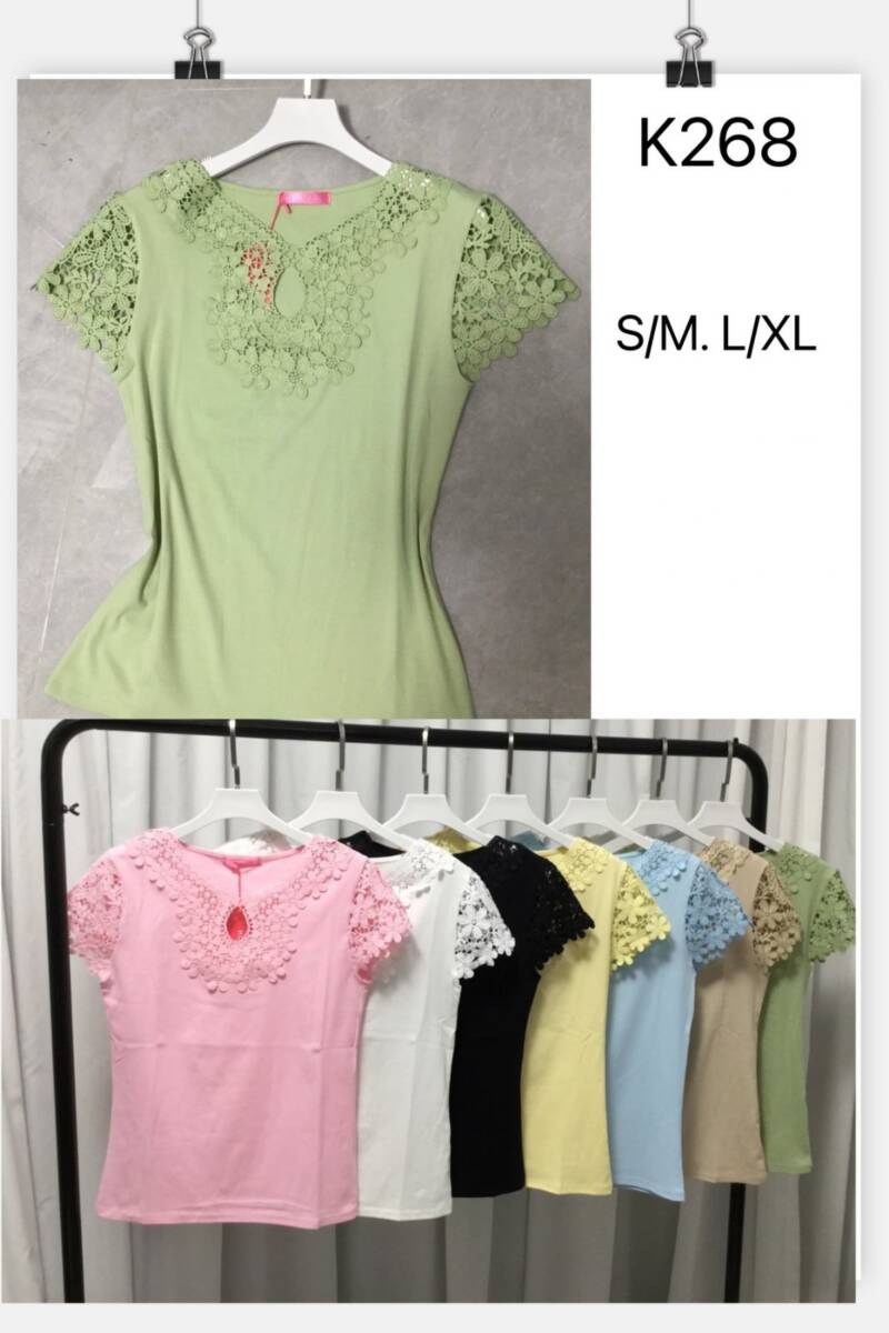 Bluzki damskie Roz S/M-L/XL, Mix Kolor Paczka 12 szt