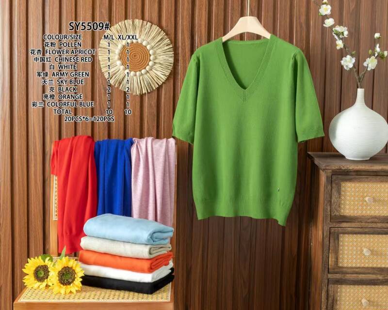 Bluzki damskie Roz M/L-XL-2XL, Mix Kolor Paczka 10 szt