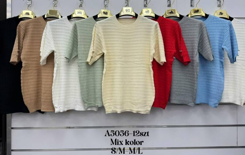 Bluzki damskie Roz S/M-L/XL, Mix Kolor Paczka 12 szt