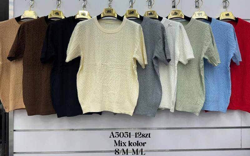 Bluzki damskie Roz S/M-L/XL, Mix Kolor Paczka 12 szt