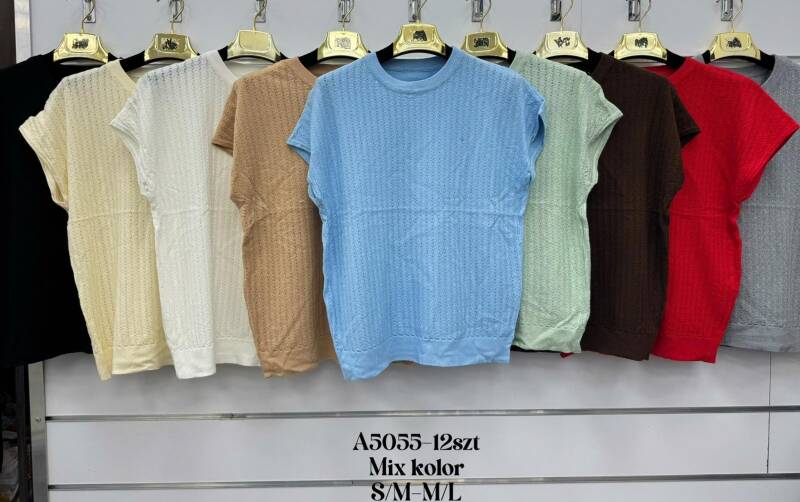 Bluzki damskie Roz S/M-L/XL, Mix Kolor Paczka 12 szt