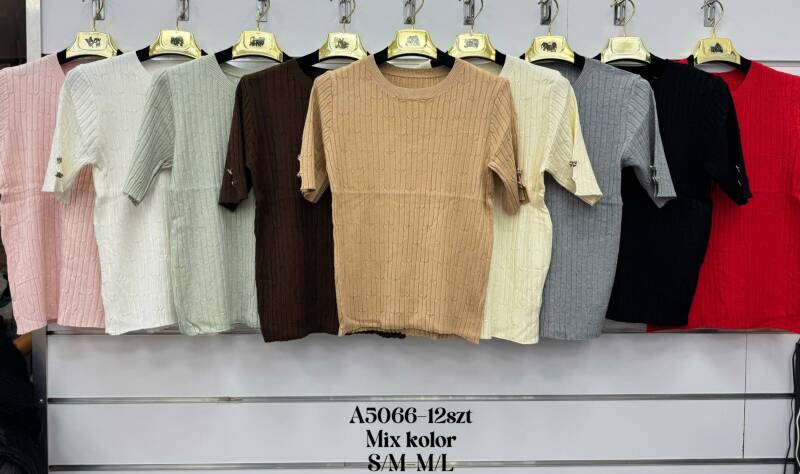 Bluzki damskie Roz S/M-L/XL, Mix Kolor Paczka 12 szt