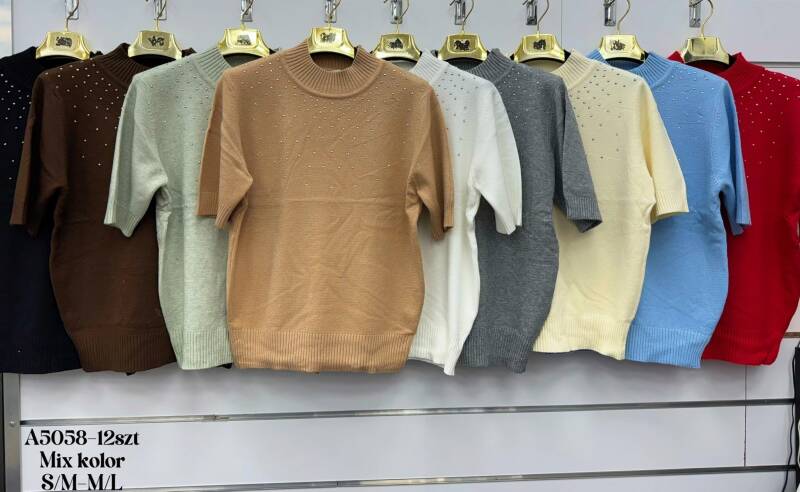 Bluzki damskie Roz S/M-L/XL, Mix Kolor Paczka 12 szt