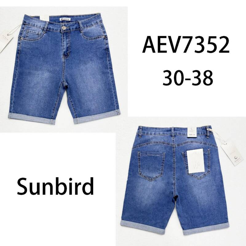 Rybaczki damskie jeans Roz 30-38, 1 Kolor .Paczka 10 szt