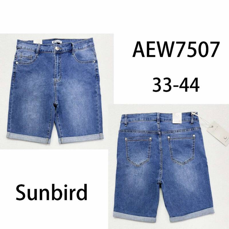 Rybaczki damskie jeans Roz 33-44, 1 Kolor .Paczka 10 szt