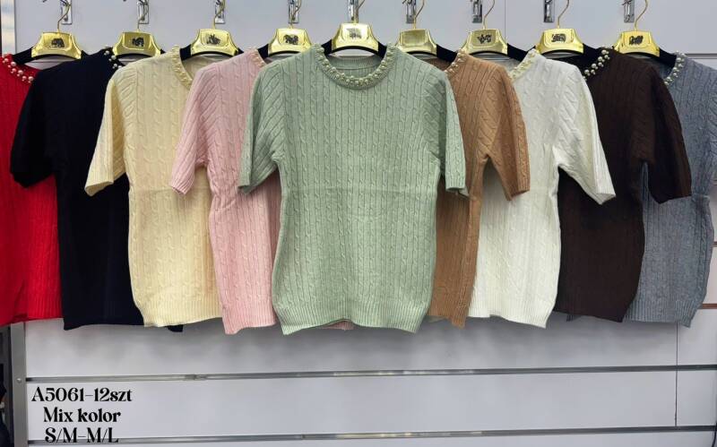 Bluzki damskie Roz S/M-L/XL, Mix Kolor Paczka 12 szt