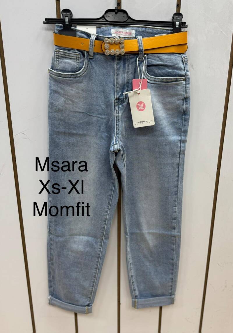 Spodnie damskie jeans Roz XS-XL, 1 Kolor .Paczka 12 szt