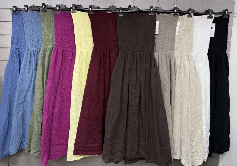Sukienki damskie (Włoskie produkt) Roz Standard, Mix Kolor Paczka 5 szt