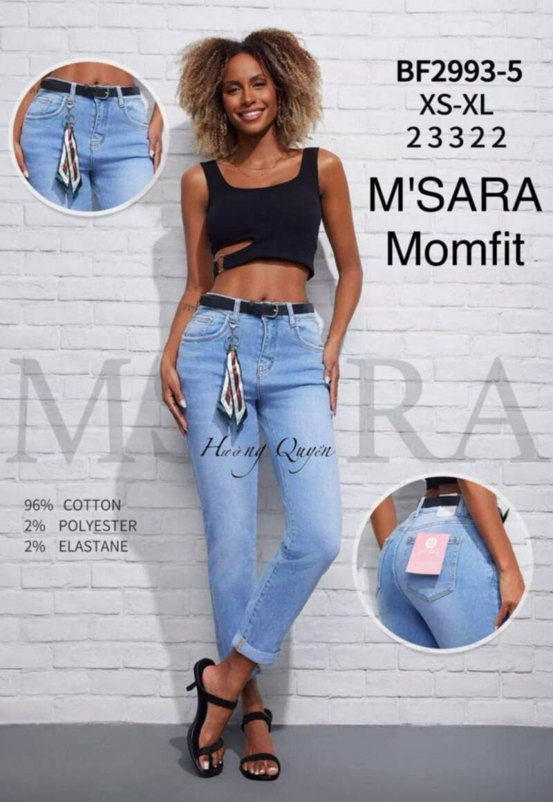 Spodnie damskie jeans Roz XS-XL, 1 Kolor .Paczka 12 szt