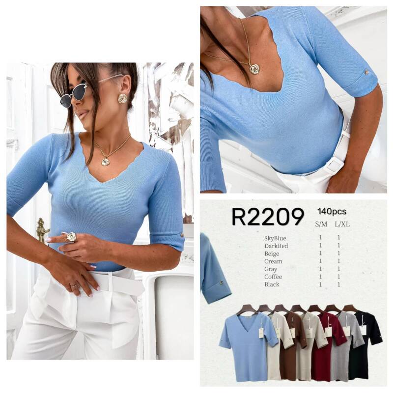 Bluzki damskie  Roz S/M-L/XL, Mix Kolor Paczka 10 szt
