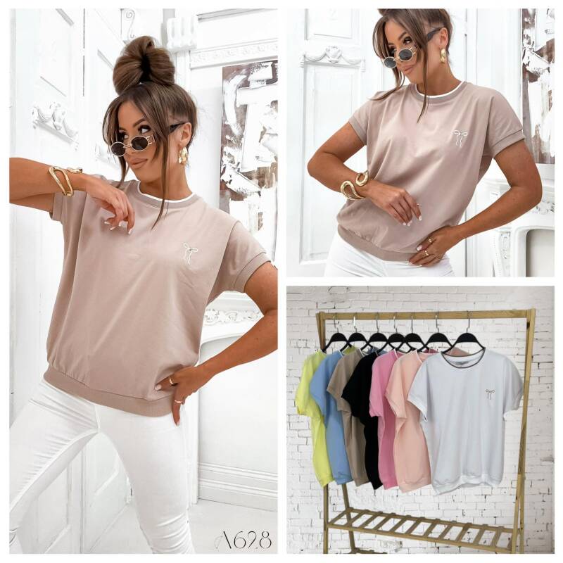 Bluzki damskie  Roz Standard, Mix Kolor Paczka 10 szt