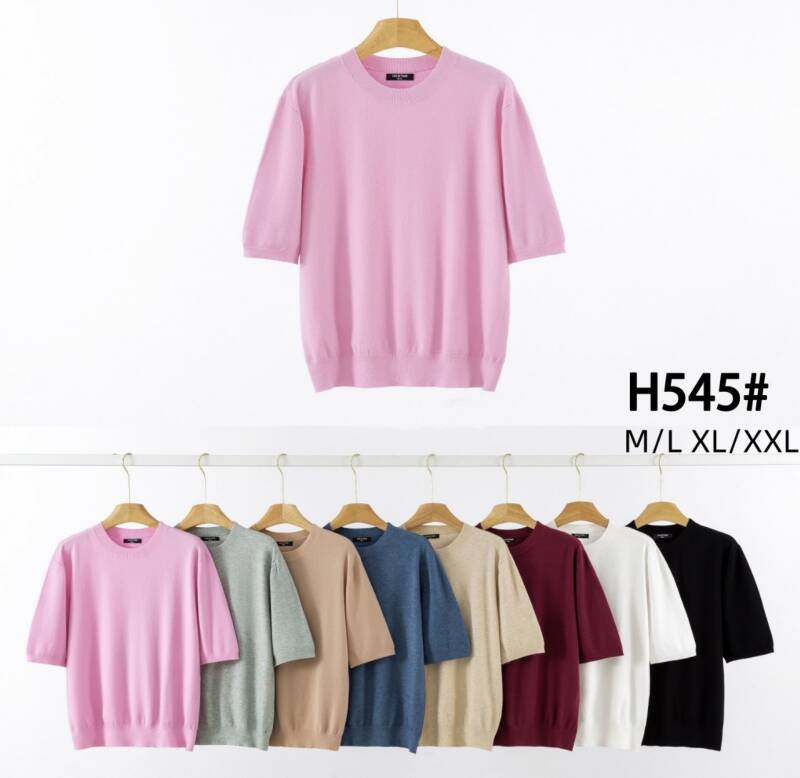 Bluzki damskie Roz M/L-XL/2XL, Mix Kolor Paczka 12 szt