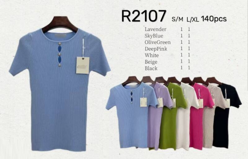 Bluzki damskie Roz S/M-L/XL, Mix Kolor Paczka 14 szt