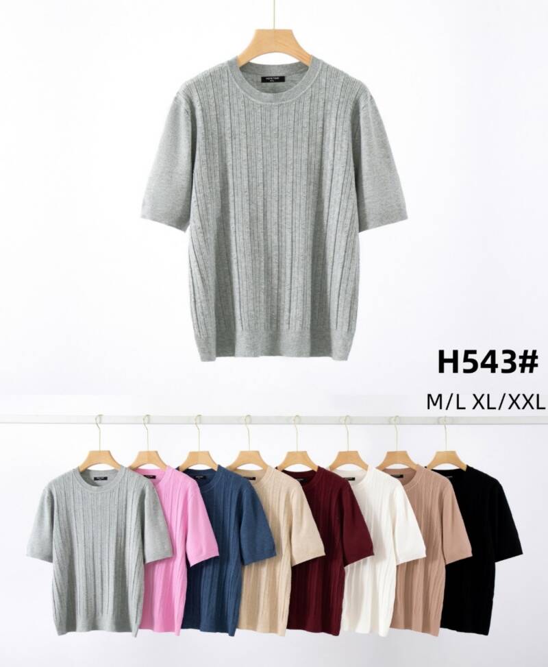Bluzki damskie Roz M/L-XL/2XL, Mix Kolor Paczka 12 szt