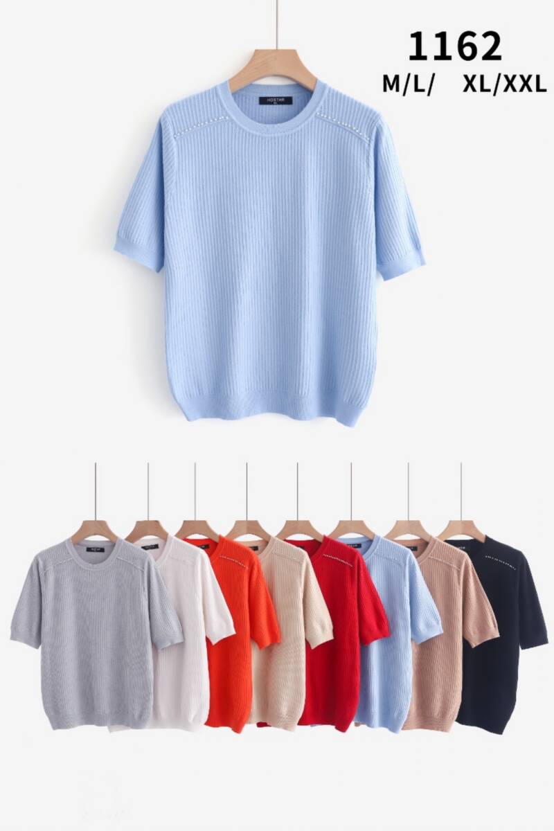 Koszule damskie Roz M/L-XL-2XL, Mix Kolor Paczka 12 szt 1