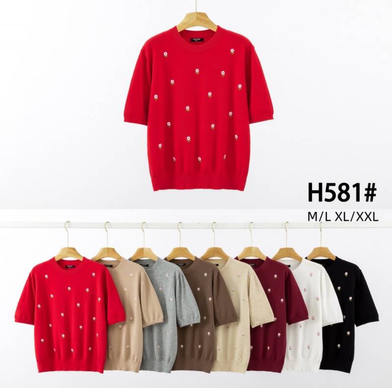 Koszule damskie Roz M/L-XL-2XL, Mix Kolor Paczka 12 szt 1