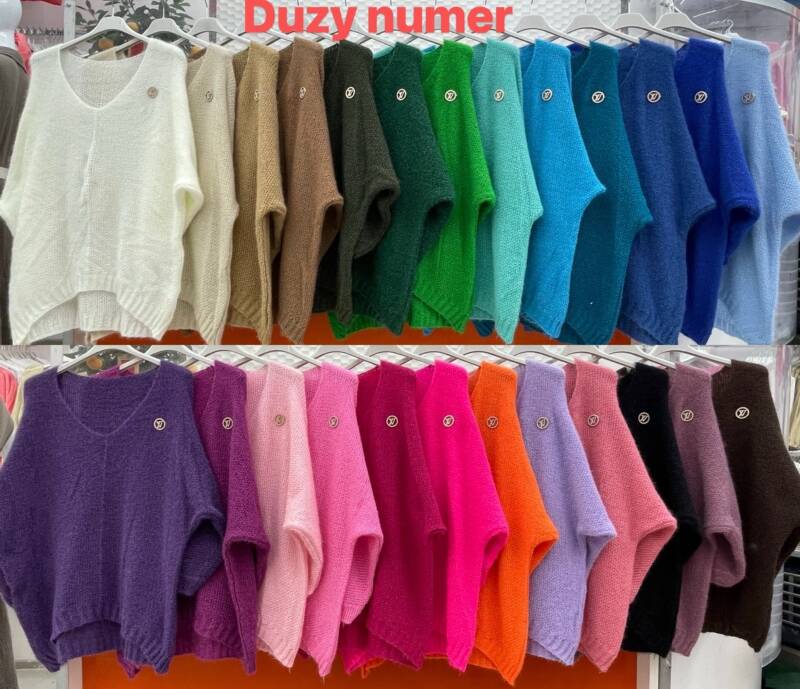 Swetry damskie (Włoskie produkt) Roz Standard, Mix Kolor Paczka 5 szt