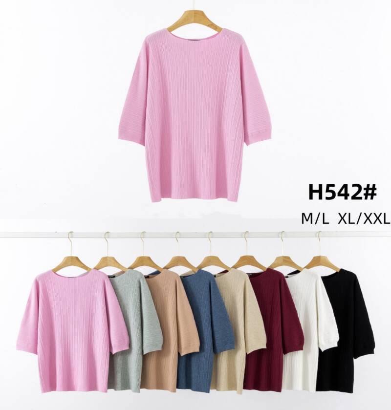 Koszule damskie Roz M/L-XL-2XL, Mix Kolor Paczka 12 szt 1