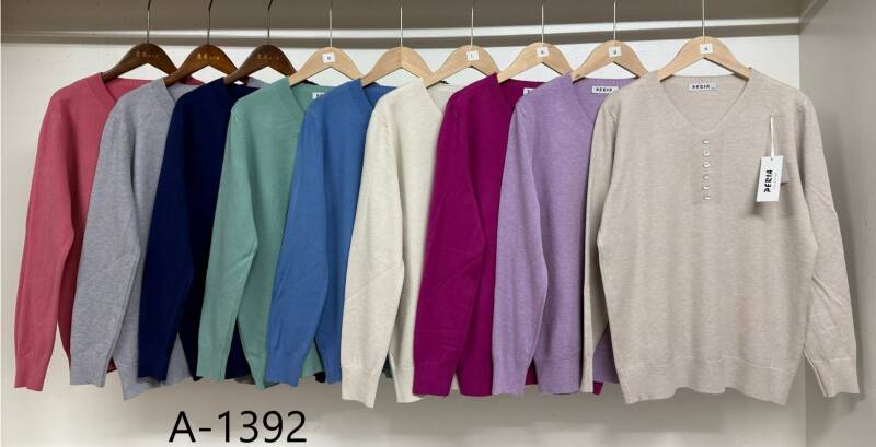 Swetry damskie Roz M/L-XL/2XL, Mix Kolor Paczka 12 szt