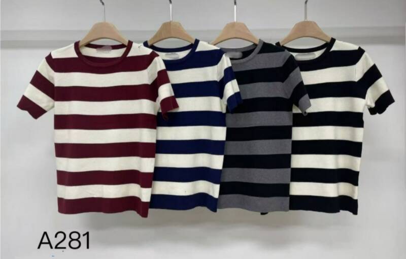 Bluzki damskie Roz Standard, Mix Kolor Paczka 12 szt