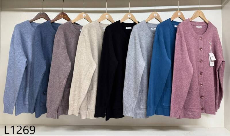 Swetry damskie Roz M/L-XL/2XL, Mix Kolor Paczka 12 szt