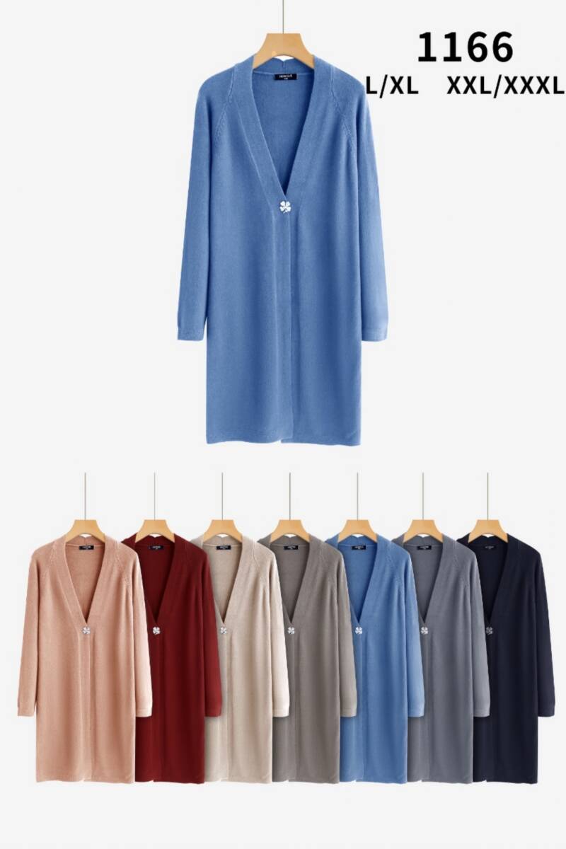  Narzutka damska Roz L/XL-2XL/3XL, Mix Kolor Paczka 12 szt