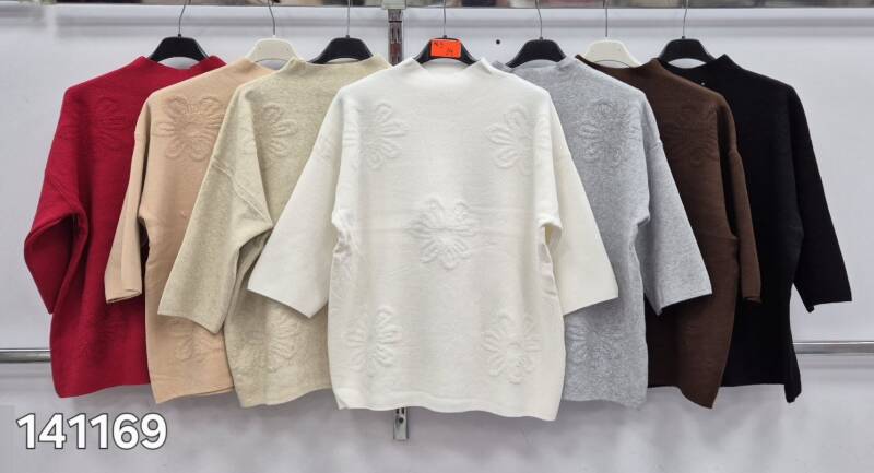 Swetry damskie Roz M/L-XL-2XL, Mix Kolor Paczka 12 szt