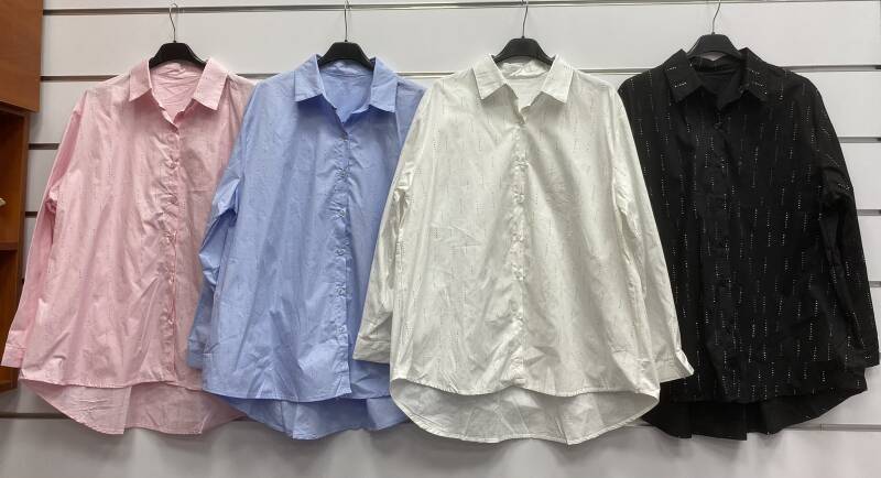 Koszule damskie Roz Standard, Mix Kolor Paczka 12 szt
