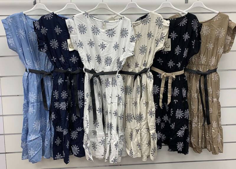 Sukienki damskie (Włoskie produkt) Roz Standard, Mix Kolor Paczka 5 szt