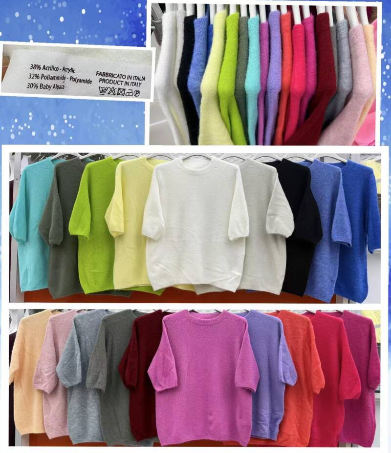 Swetry damskie (Włoskie produkt) Roz Standard, Mix Kolor Paczka 5 szt