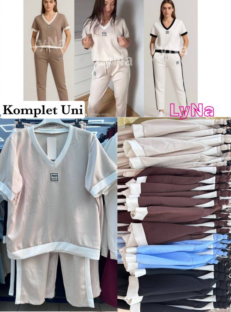 Komplet damskie (Włoskie produkt) Roz Standard, Mix Kolor Paczka 5 szt