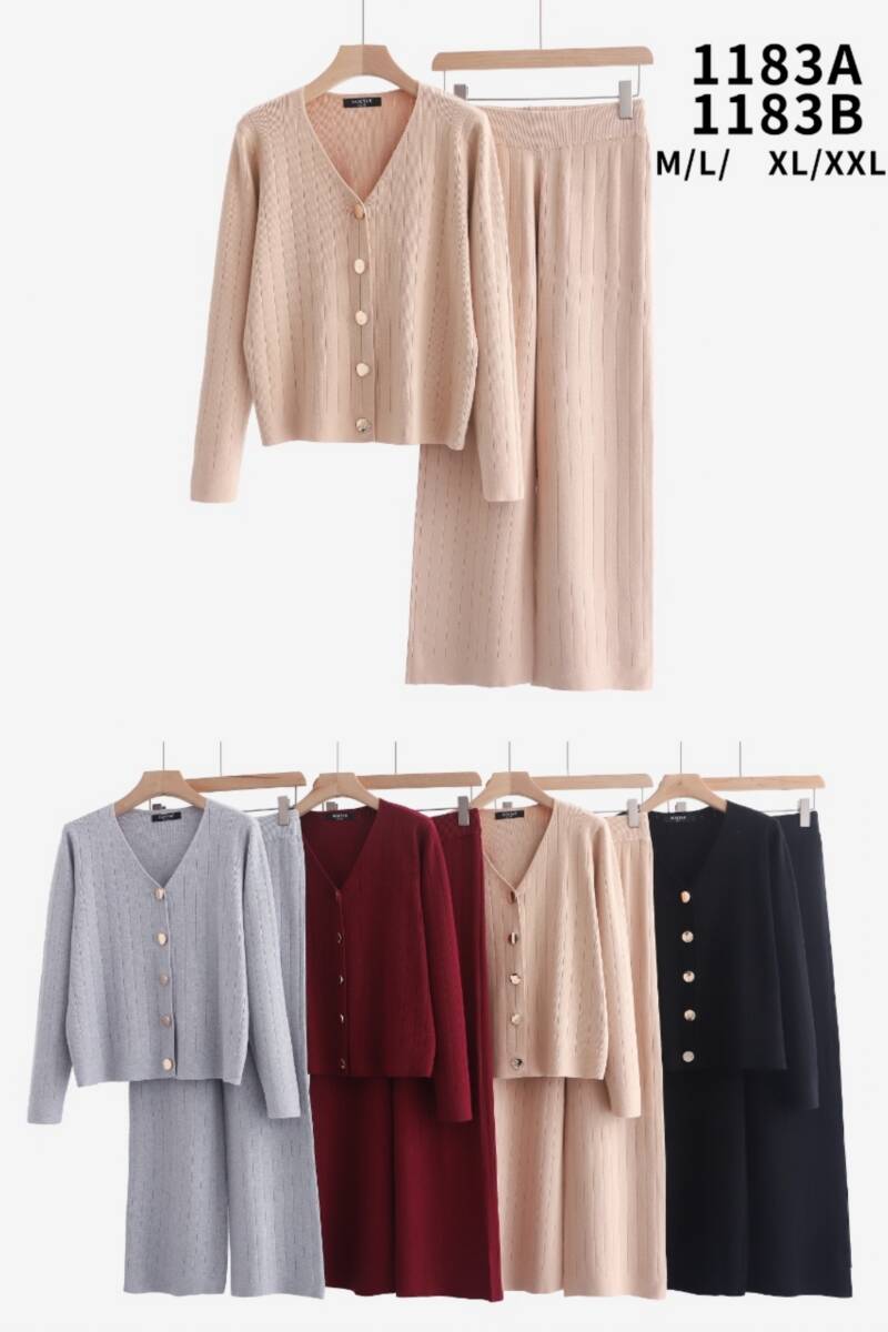 Komplet damskie Roz M/L-XL-2XL, Mix Kolor Paczka 12 szt