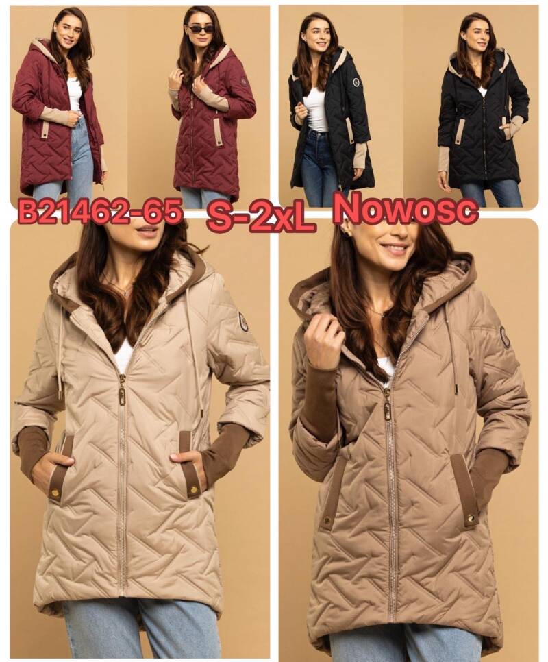 Plaszcze damkie Roz S-2XL, 1 Kolor Paczka 5 szt