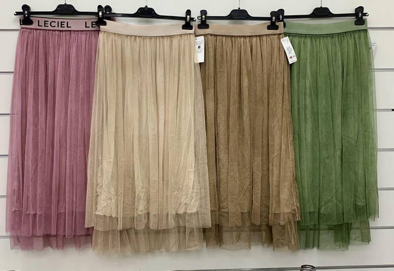 Spódnice damskie (Włoskie produkt) Roz Standard, Mix Kolor Paczka 5 szt