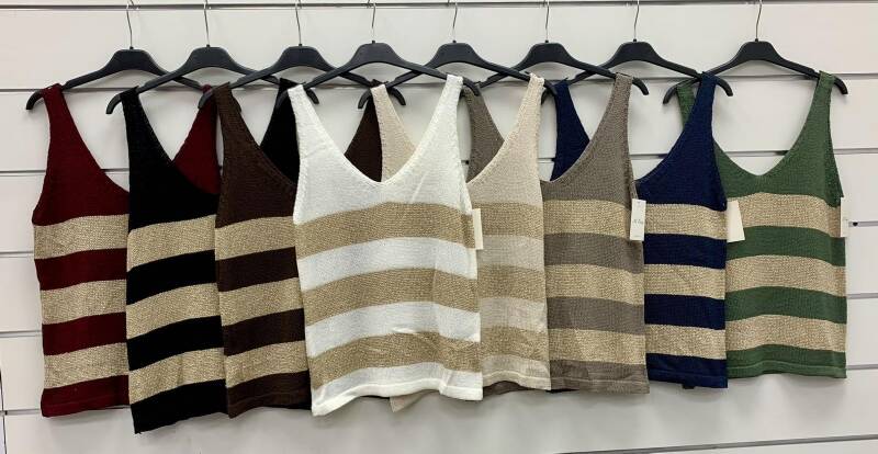 Bluzki damskie (Włoskie produkt) Roz Standard, Mix Kolor Paczka 5 szt