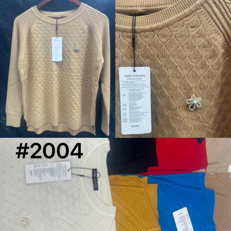 Swetry damskie Roz M/L-XL-2XL, Mix Kolor Paczka 10 szt