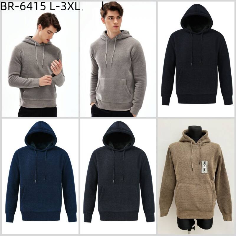 Swetry męska Roz L-3XL, Mix Kolor Paszka 12 szt