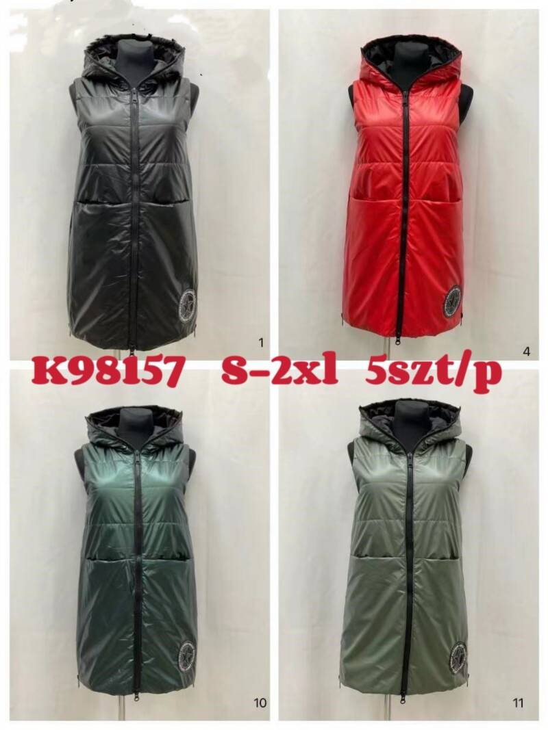 Kamizelka damskie Roz S-2XL, 1 Kolor Paczka 5 szt