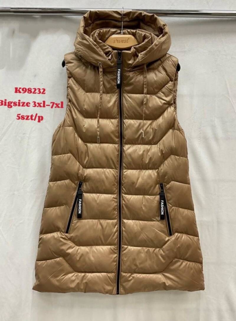 Kamizelka damskie Roz 3XL-7XL, 1 Kolor Paczka 5 szt