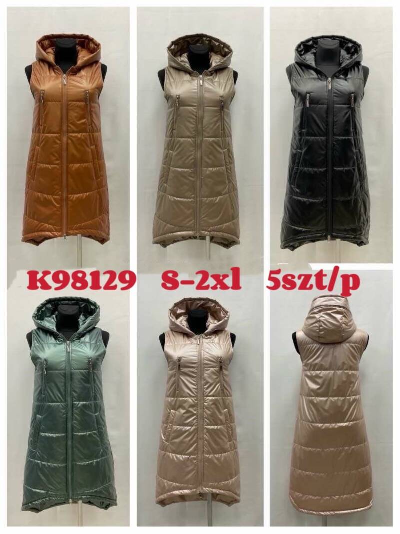 Kamizelka damskie Roz S-2XL, 1 Kolor Paczka 5 szt