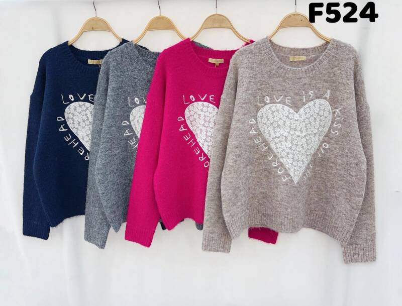 Swetry damska (Francja produkt) Roz Standard, Mix Kolor .Paczka 8 szt.