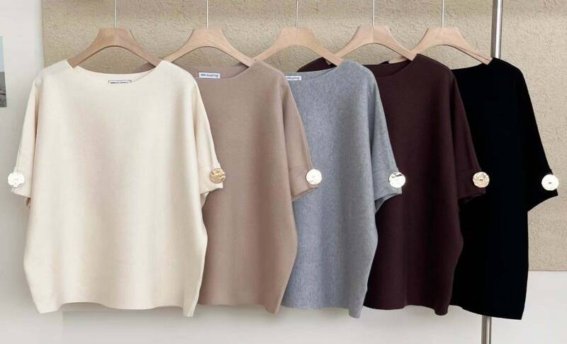 Bluzki damskie Roz Standard, Mix Kolor .Paczka 10 szt.