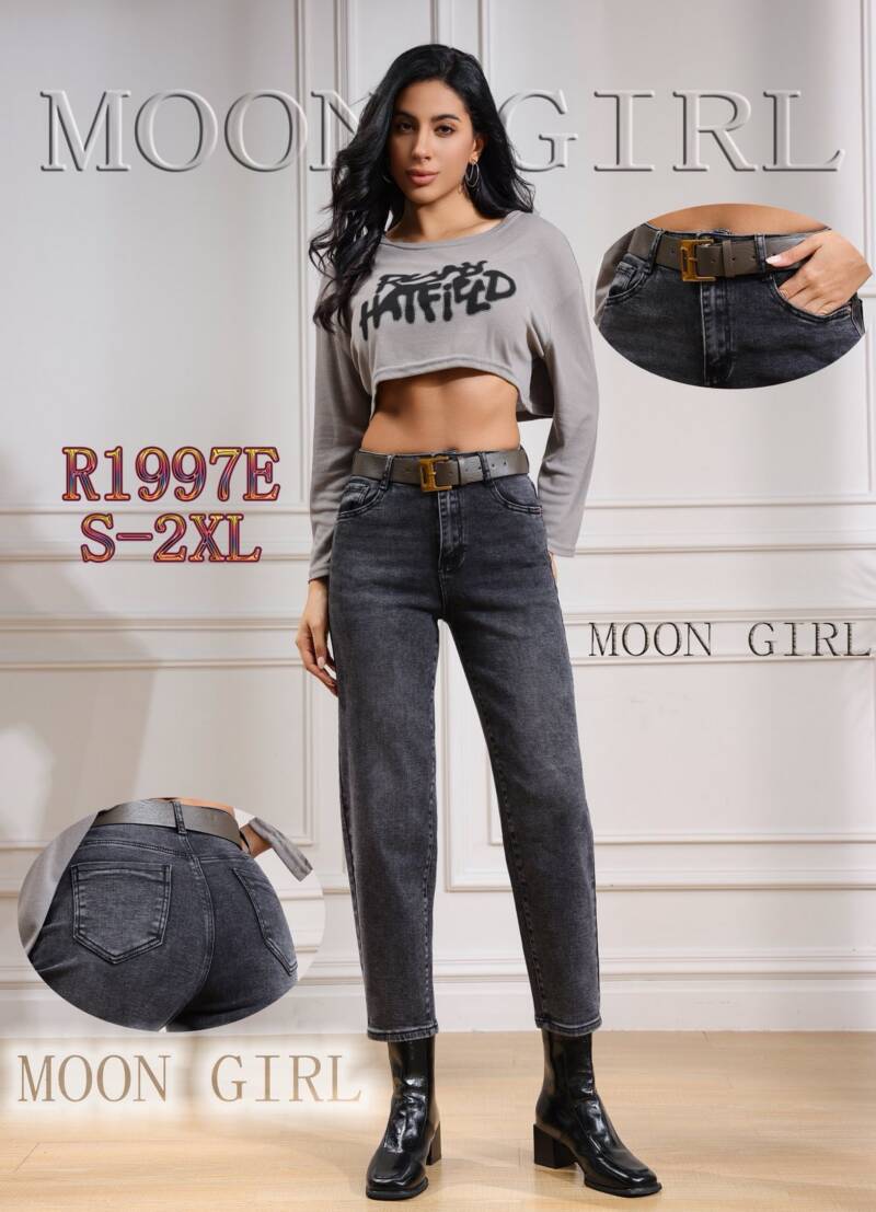 Spodnie damskie jeansy Roz S-2XL, 1 Kolor Paczka 10 szt