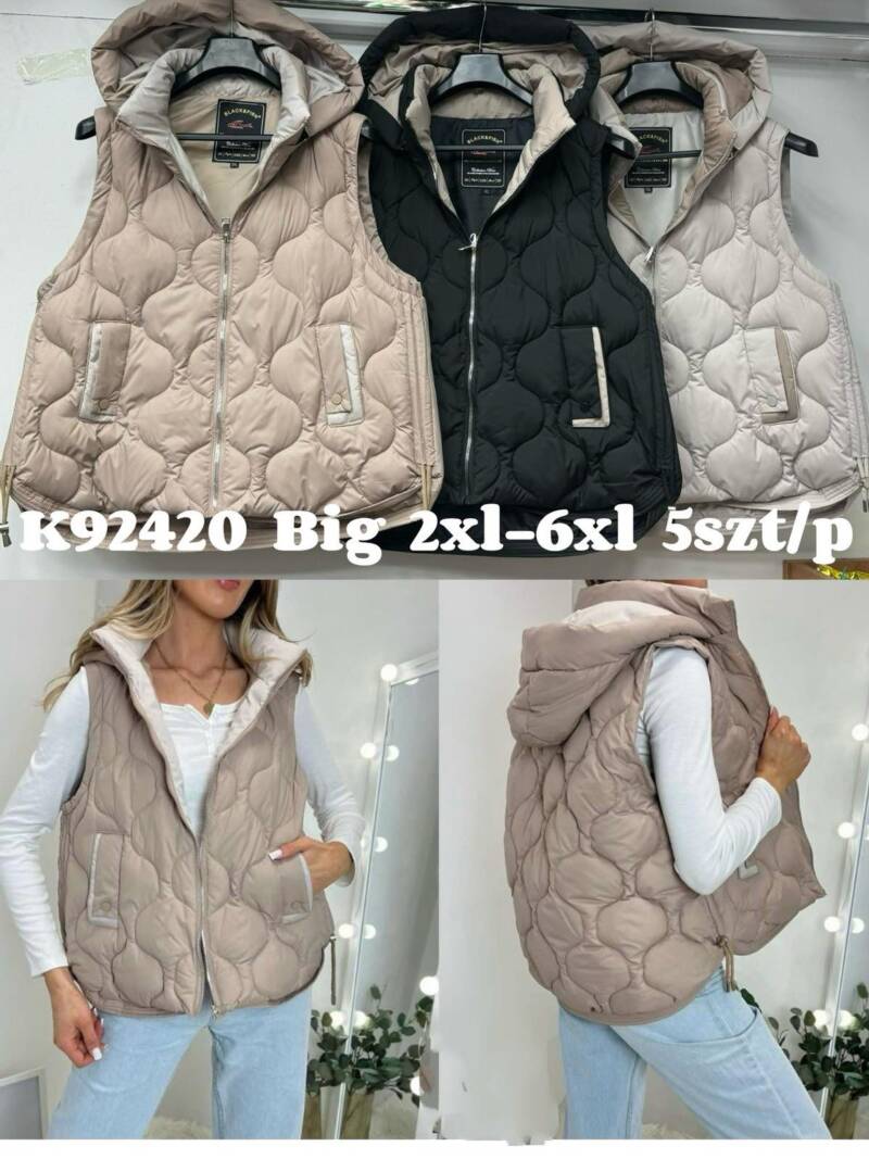 Kamizelka damskie Roz 2XL-6XL, 1 Kolor Paczka 5 szt