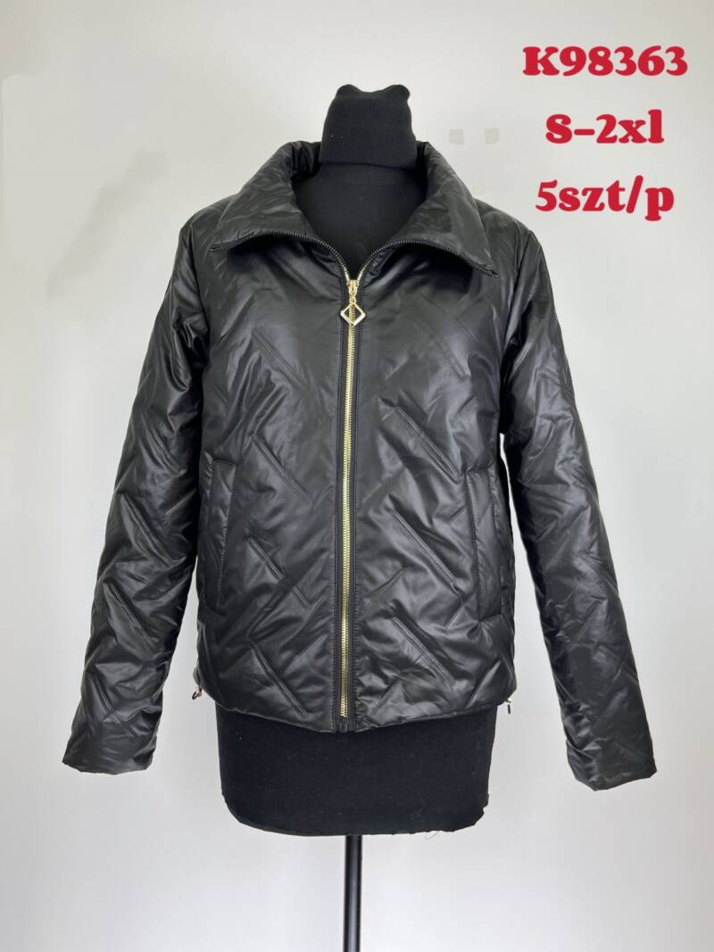 Kurtki damskie zimowe Roz S-2XL, 1 Kolor Paczka 5 szt