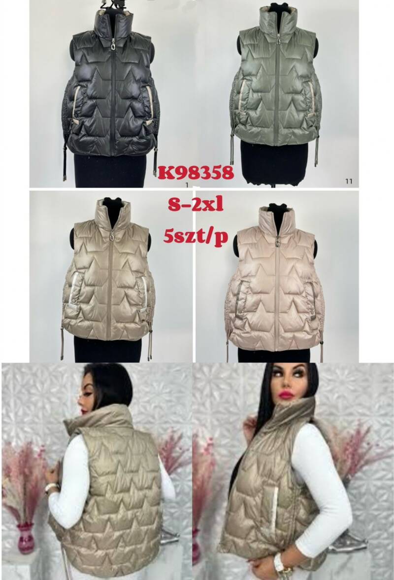Kamizelka damskie Roz S-2XL, 1 Kolor Paczka 5 szt