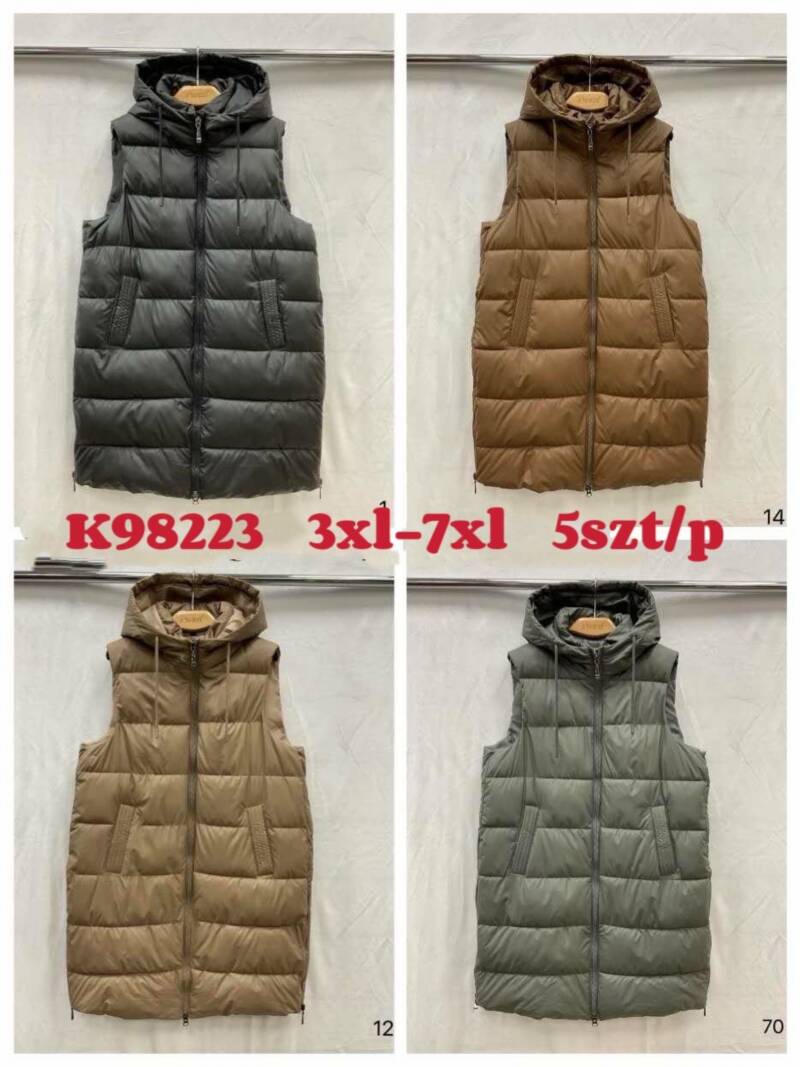 Kamizelka damskie Roz 3XL-7XL, 1 Kolor Paczka 5 szt
