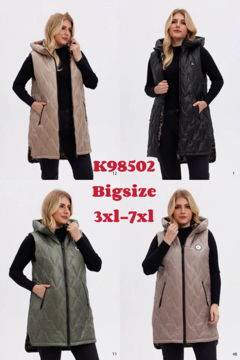 Kamizelka damskie Roz 3XL-7XL, 1 Kolor Paczka 5 szt