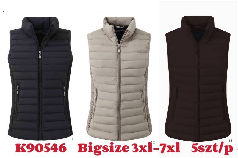 Kamizelka damskie Roz 3XL-7XL, 1 Kolor Paczka 5 szt