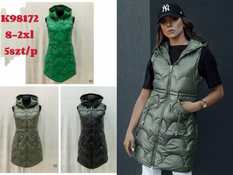 Kamizelka damskie Roz S-2XL, 1 Kolor Paczka 5 szt